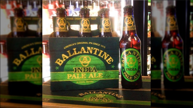 6-pack of ballantine ipa