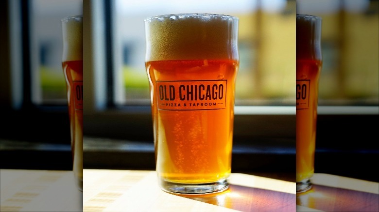 old chicago beer glass