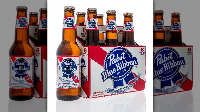 6-pack of pabst blue ribbon