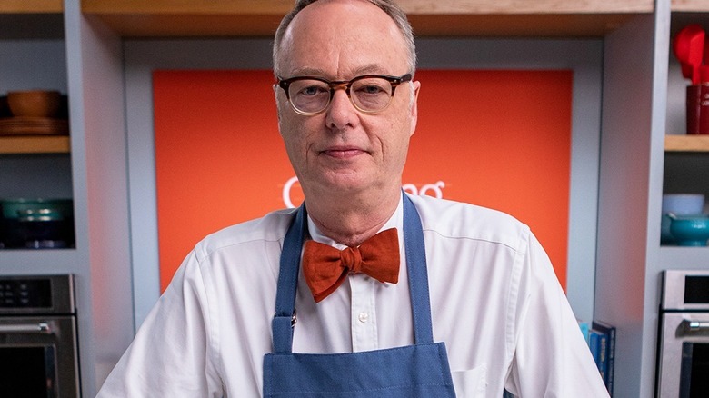 Christopher Kimball on 'Milk Street' set