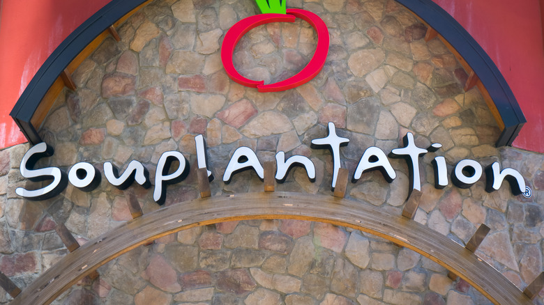 Souplantation sign