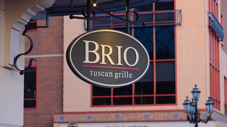 brio tuscan grille sign