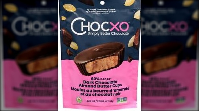 Chocxo dark chocolate almond butter cups