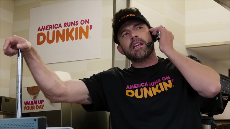 Affleck Dunkin' Super Bowl ad