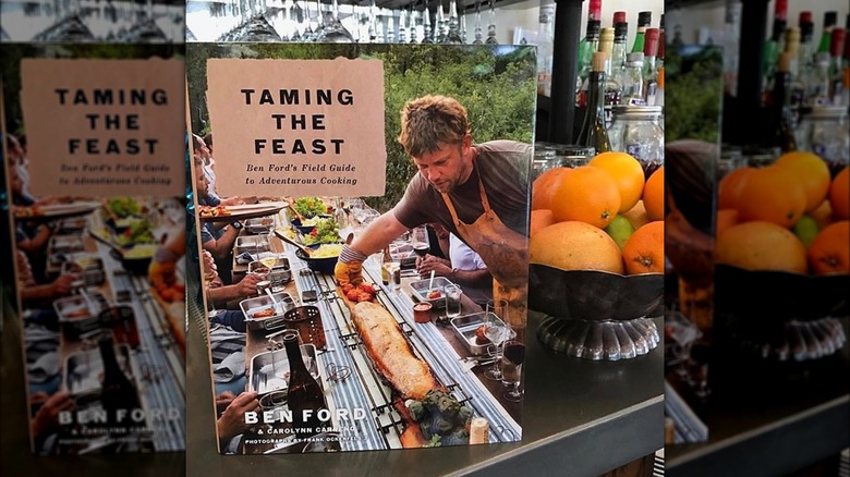 "Taming the Feast" book display