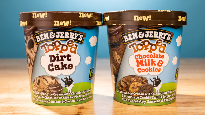 new Ben & Jerry's Topped flavors