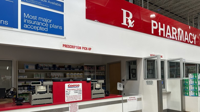 Costco pharmacy counter