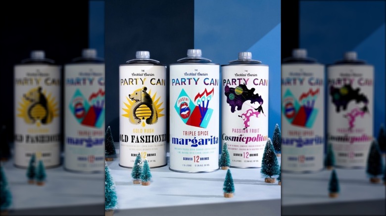 Party Can drinks three flavors