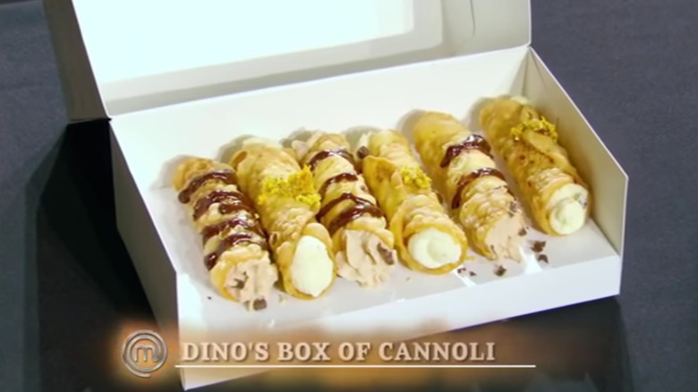 Dino's box of cannoli