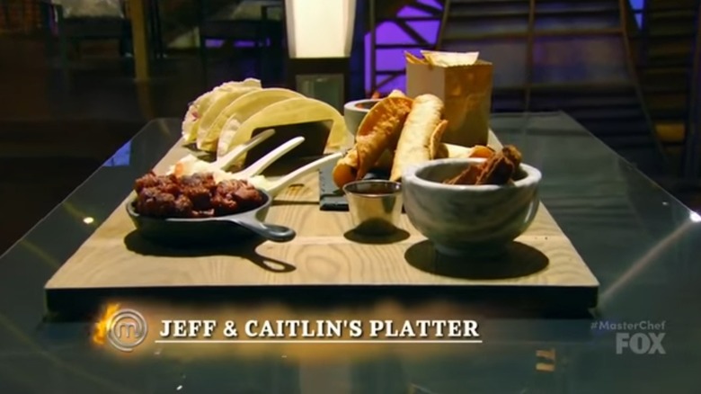 Caitlin's and Jeff's platter