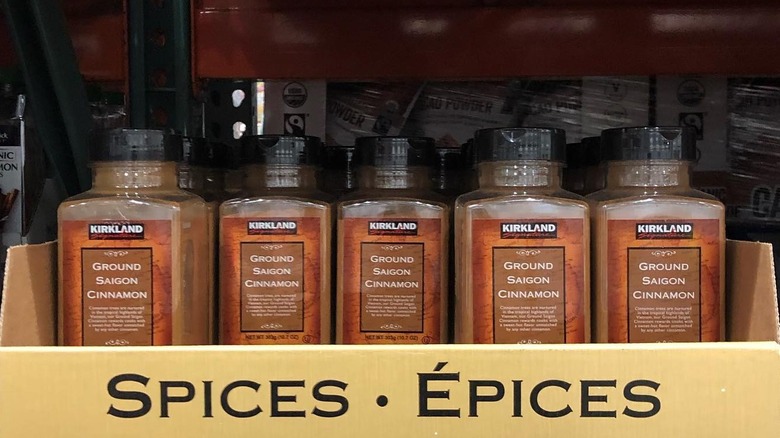 Costco spices on shelf