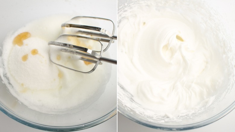 whipping egg whites