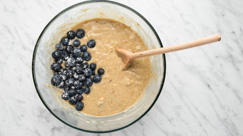 best banana blueberry muffins