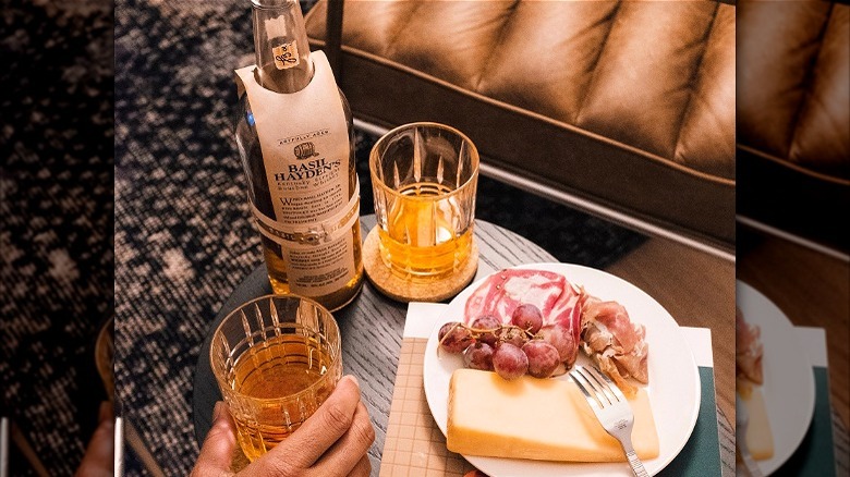 Bourbon and charcuterie