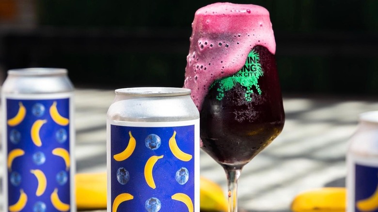 Evil Twin ET Stay Home 7 banana and blueberry sour ale