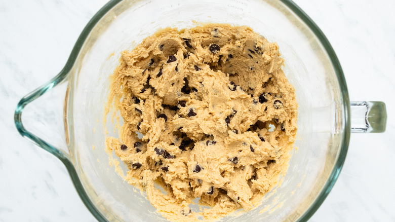 chocolate chip cookie dough