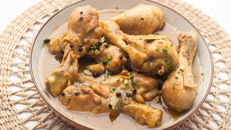 Chicken Adobo in bowl