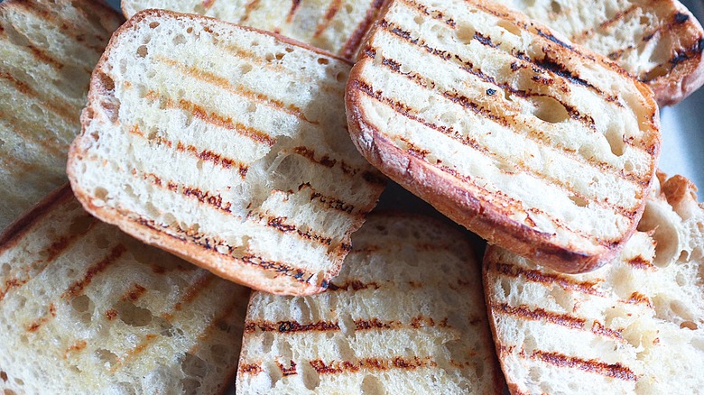 grilled ciabatta bread