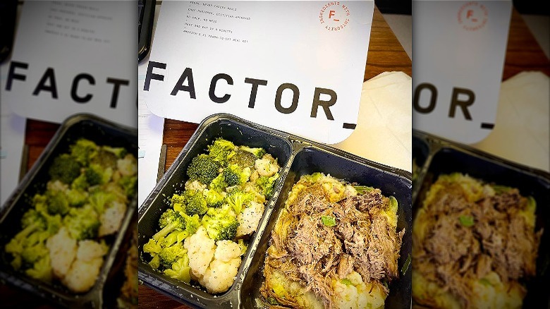 Premade meals from Factor 