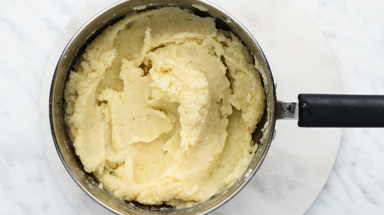Best Lentil Shepherd's Pie Recipe - mashed potatoes