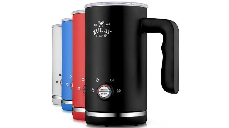  Zulay 4-in-1 electric milk frother