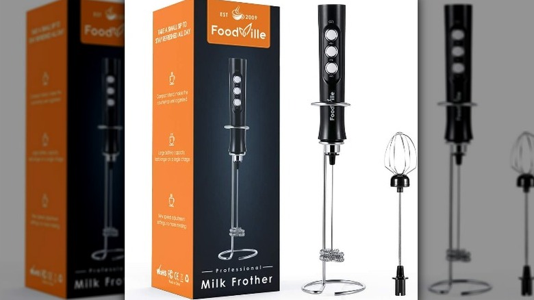 FoodVille rechargeable milk frother