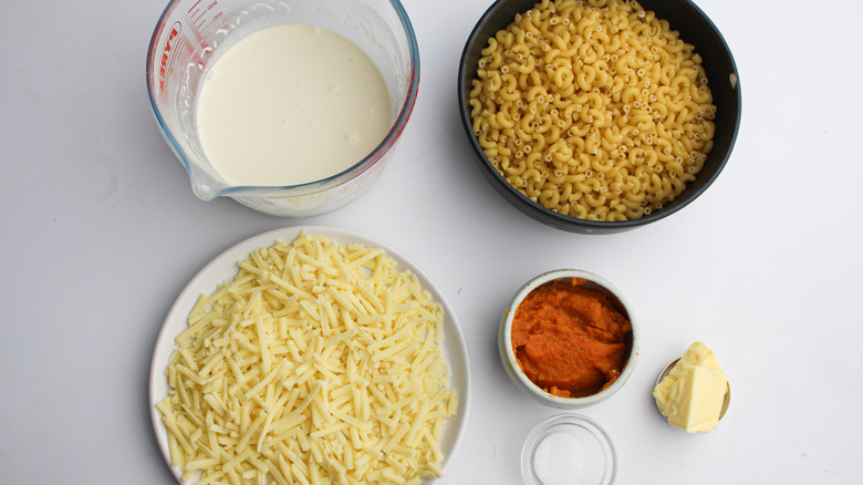 pumpkin mac and cheese ingredients