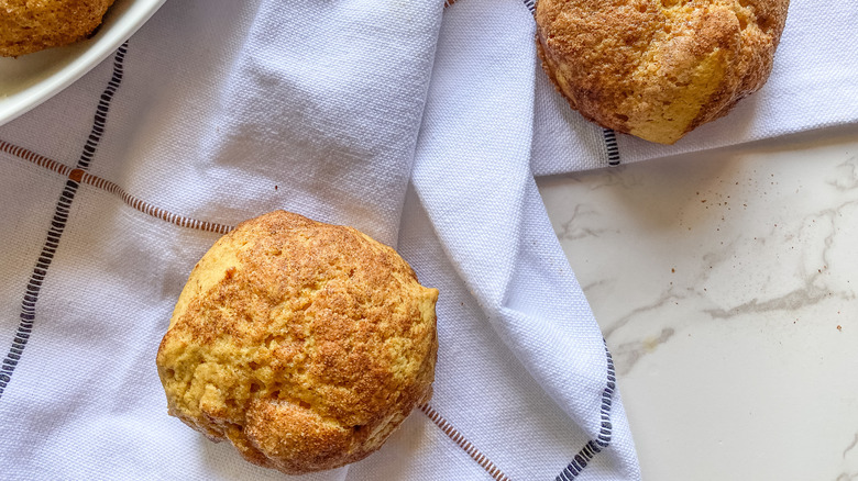 pumpkin snickerdoodle cookies