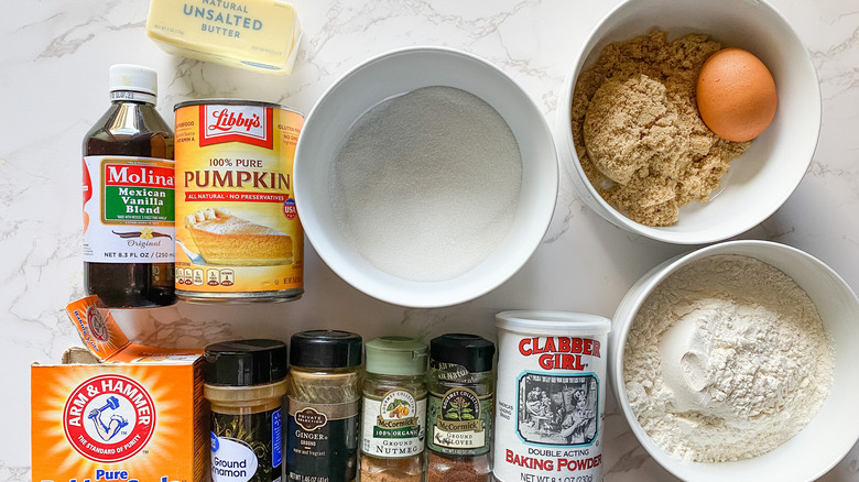 pumpkin snickerdoodle cookie ingredients