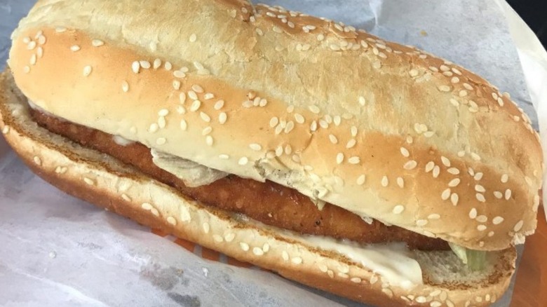 Burger King original chicken sandwich