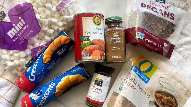 sweet potato crescent roll ingredients