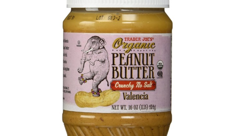 Trader Joe's peanut butter jar