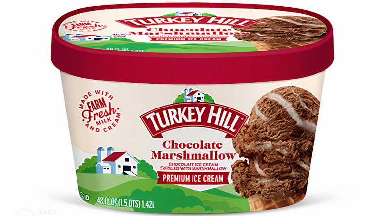 Turkey Hill Chocolate Marshmallow ice cream