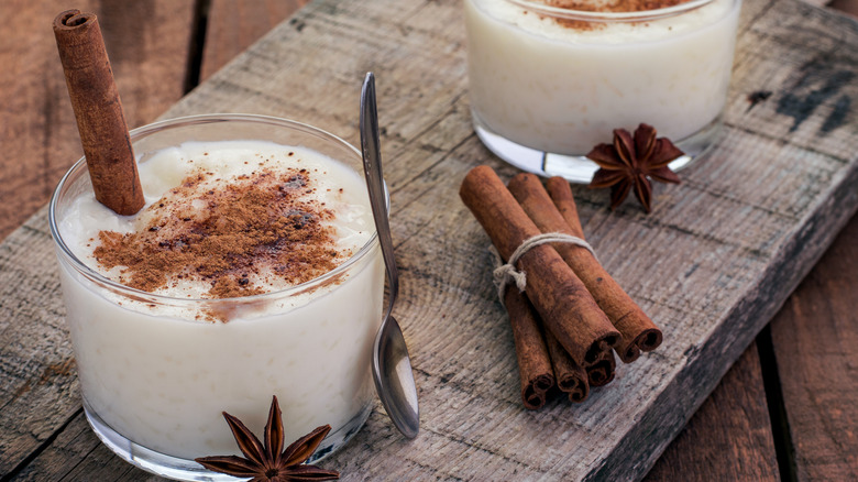 rice pudding with spices