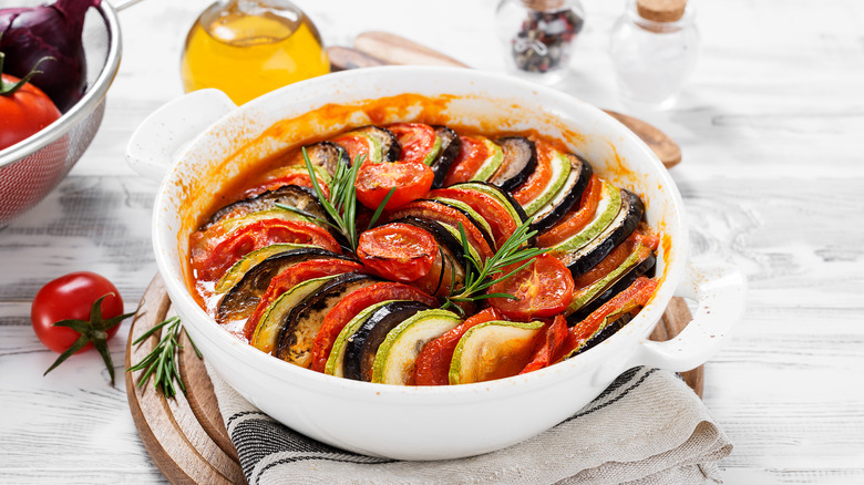 ratatouille in bowl