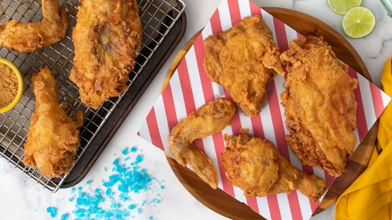 spiced fried chicken