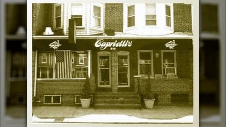 Capriotti's restaurant original storefront