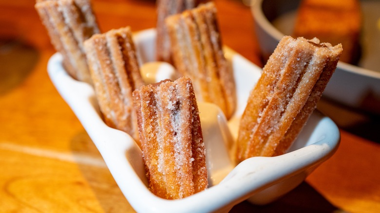 Churros in snack box 