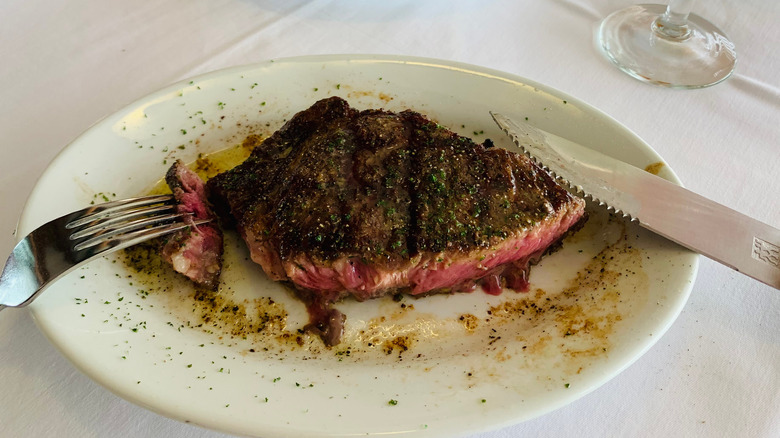 Filet at Ruth's Chris