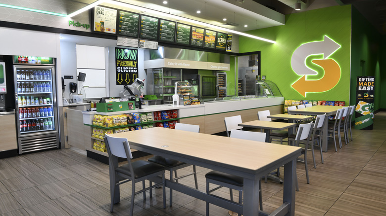 new Subway restaurant design