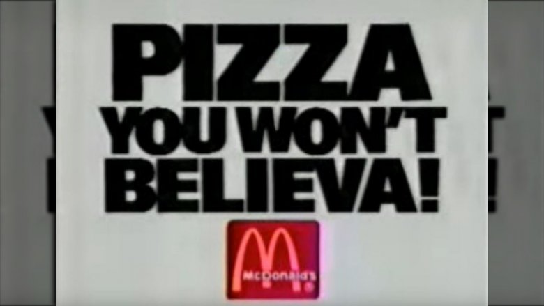 McDonald's Pizza