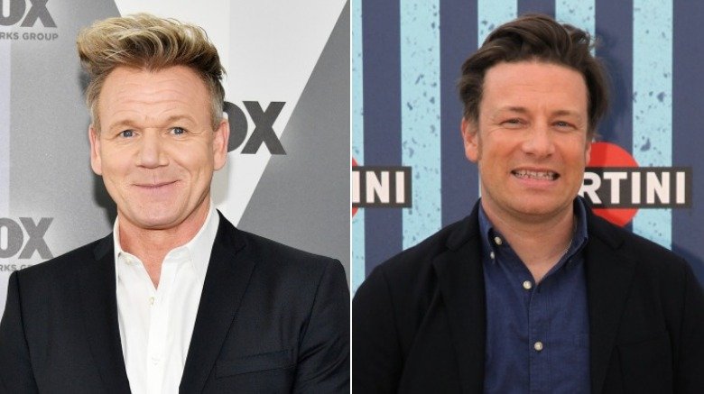 Gordon Ramsay and Jamie Oliver