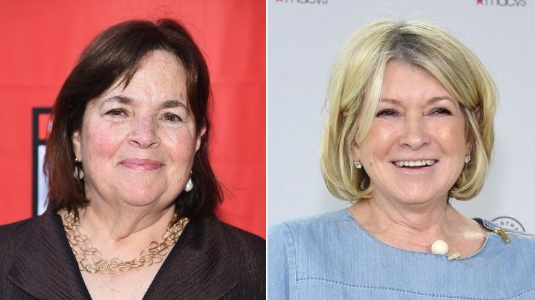 Ina Garten and Martha Stewart