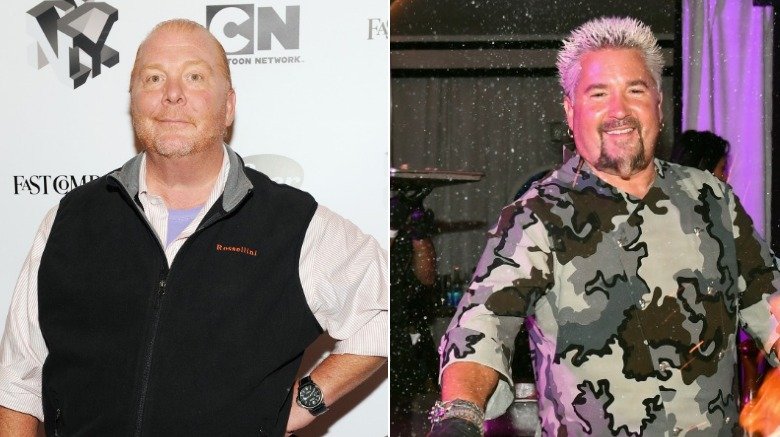 Mario Batali and Guy Fieri