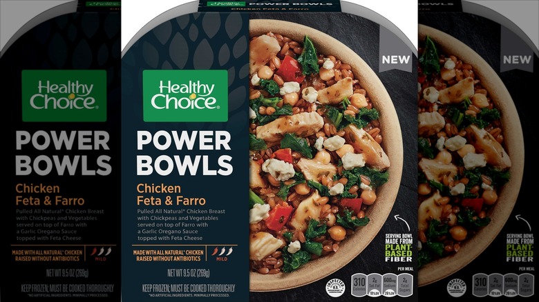 Healthy Choice Chicken Feta & Farro Power Bowls