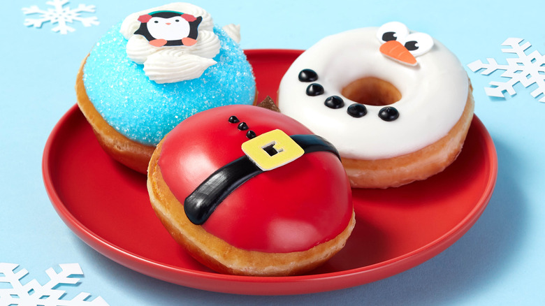 Krispy Kreme holiday doughbuts