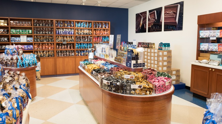 Ghirardelli store interior