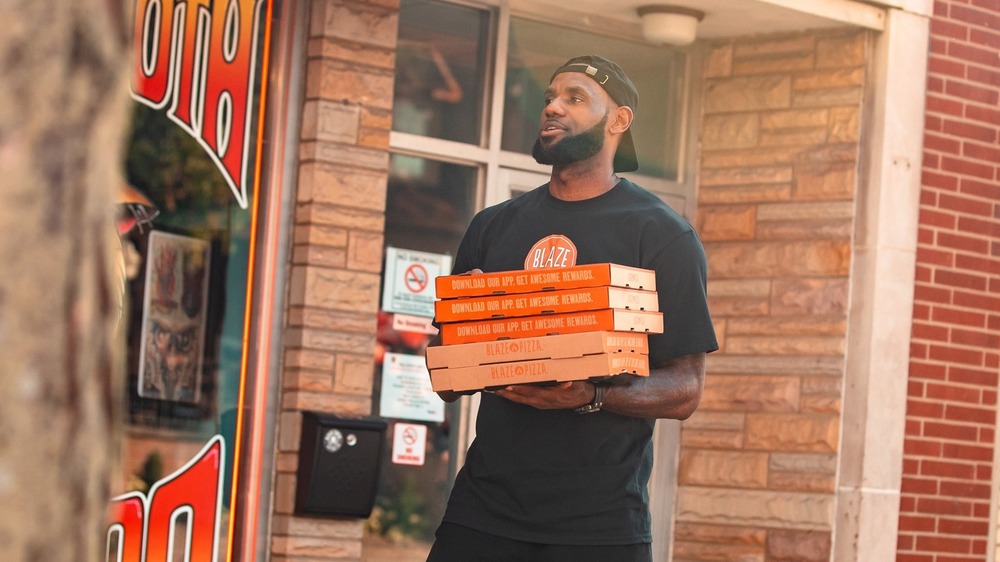 LeBron James Blaze Pizza