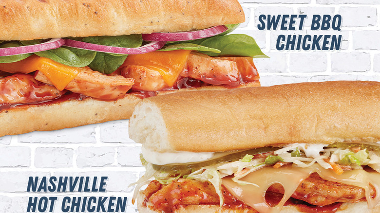 new Blimpie's chicken sandwiches announcement