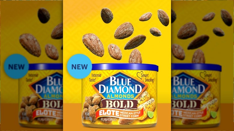 Blue Diamond Almonds in Elote flavor